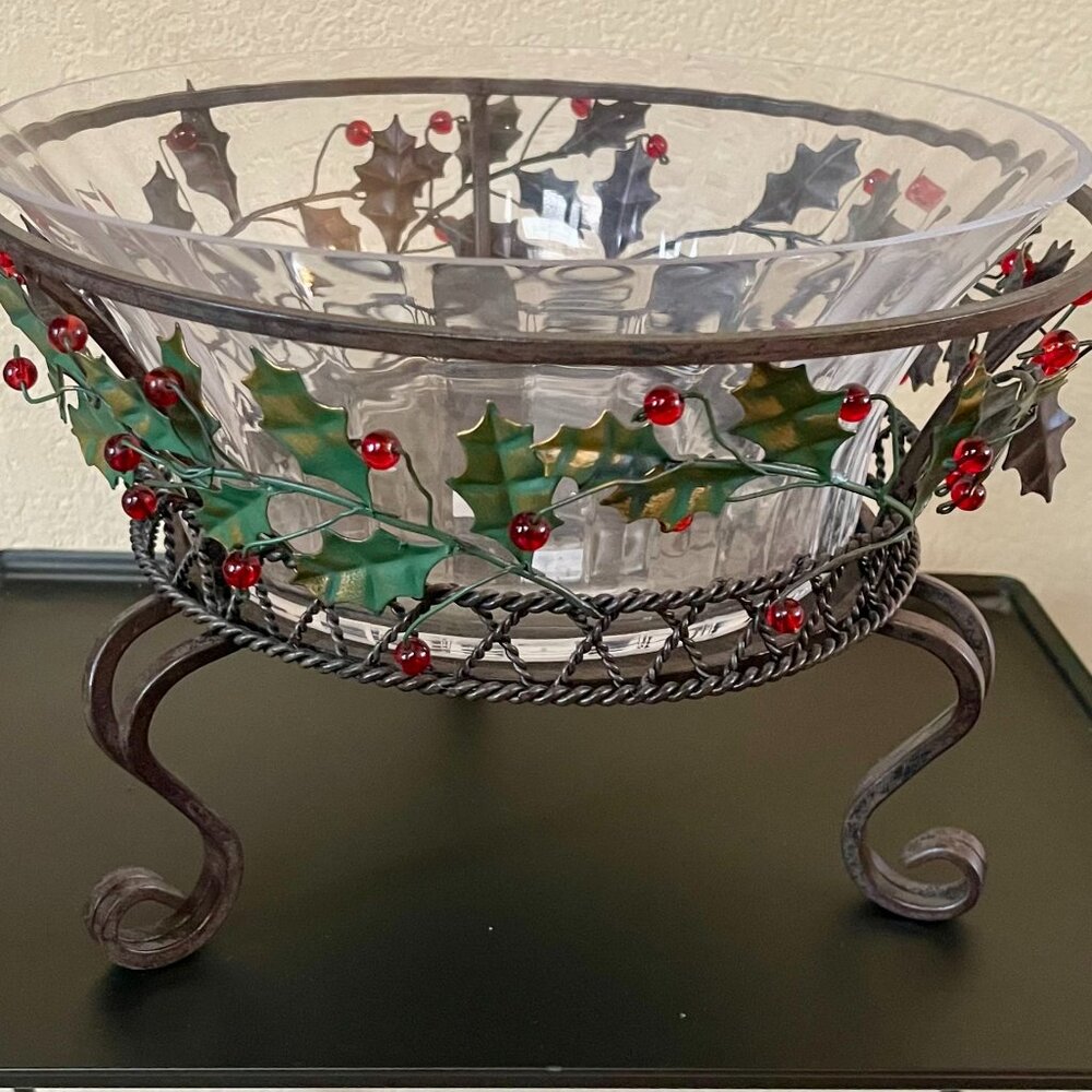 Rare Vintage Partylite 3 wick candle holder.